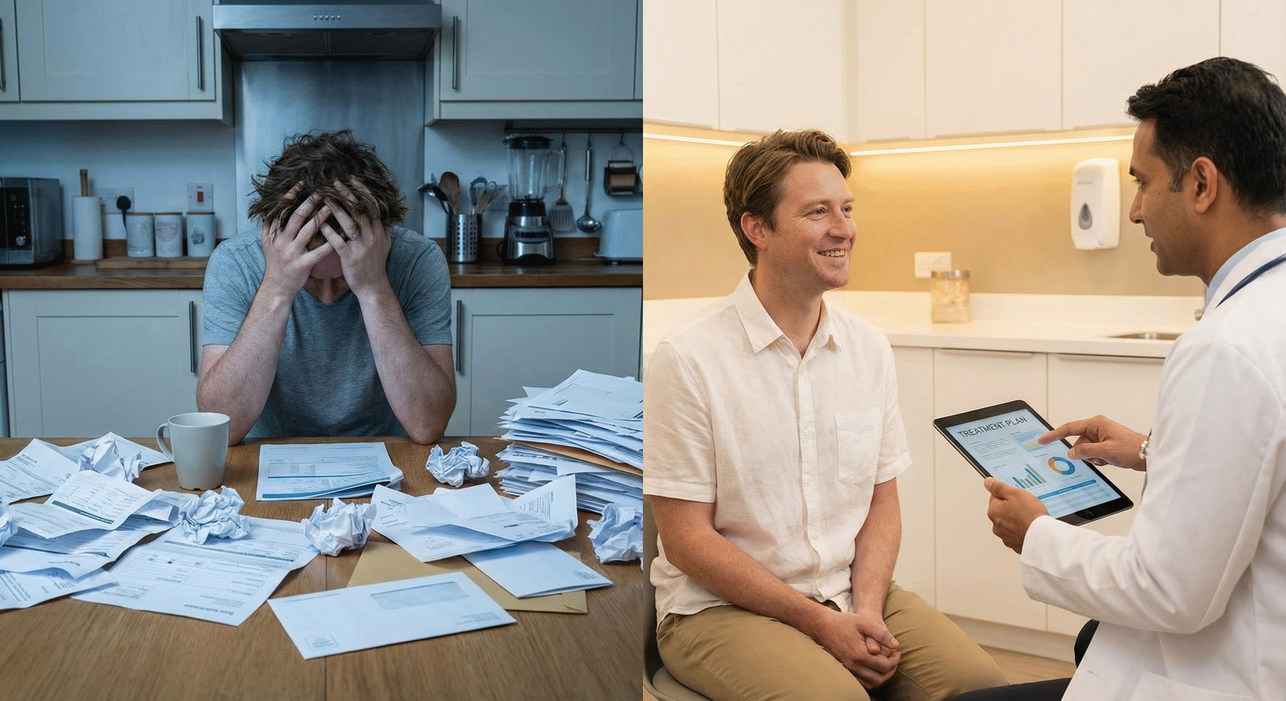 Modern exterior of WorkCover Hills Doctor in Castle Hill, the preferred clinic for navigating a workers compensation claim NSW, featuring a compass graphic symbolizing medical guidance